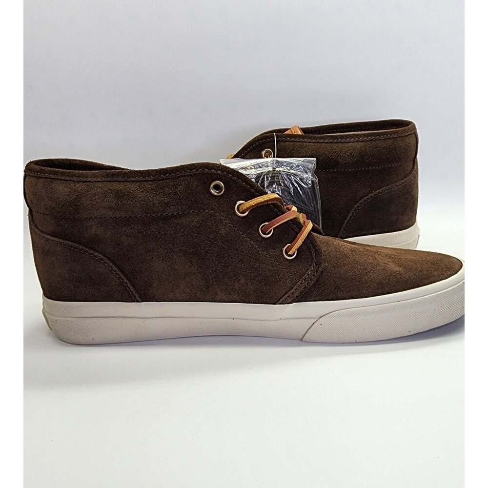 Polo Ralph Lauren Keaton Suede Chukka Boots Size 10.5D Brown Lace Up Casual - Picture 6 of 13